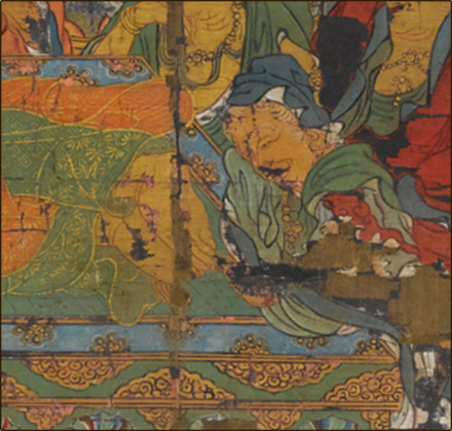 [ II ] Painting of the Buddha Attaining Nirvana