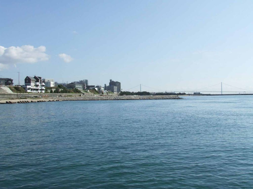 松江の海