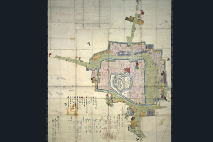 姫路城下絵図の画像