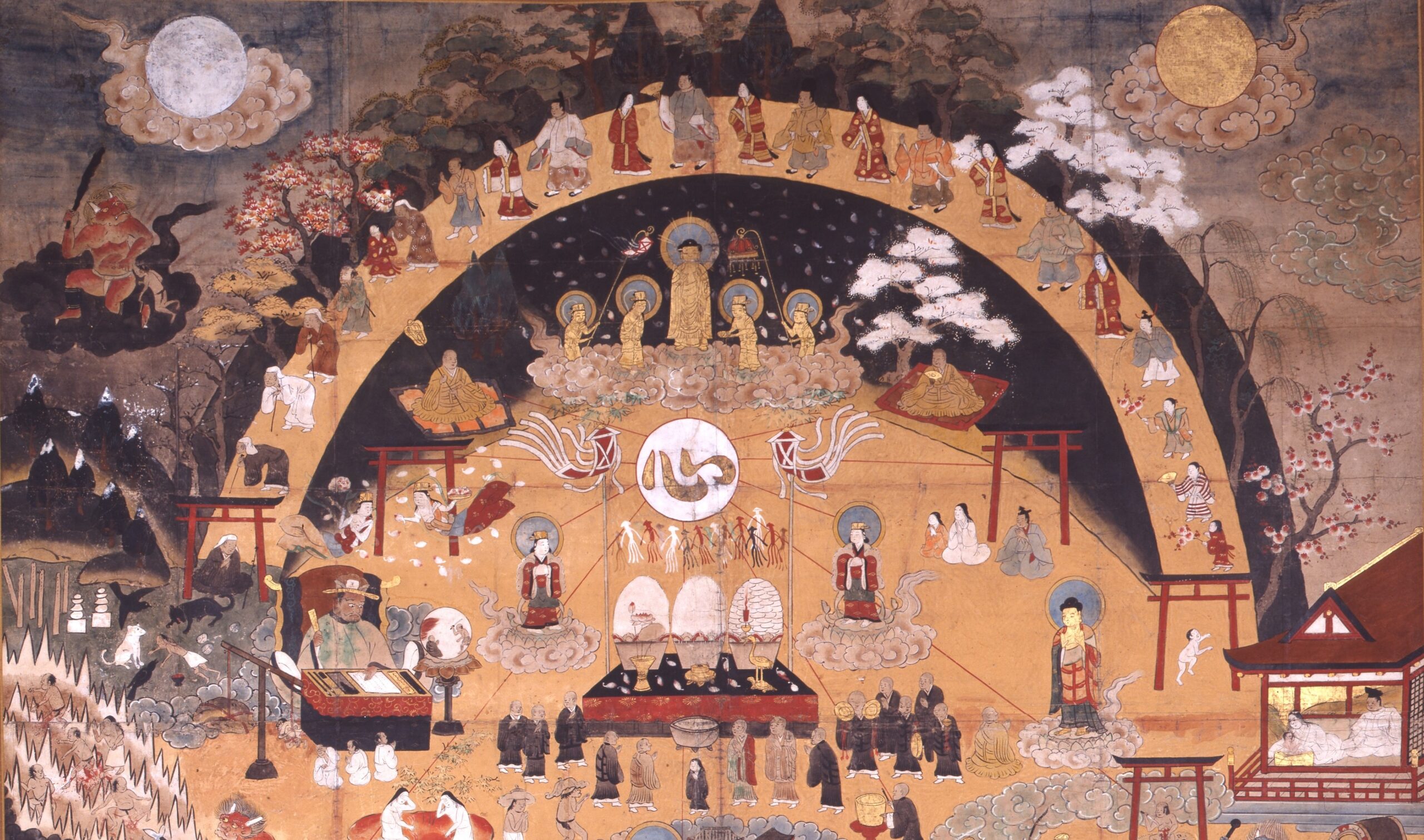 絵解き『熊野観心十界曼荼羅』（2）あの世への行き方 | 学芸員コラム